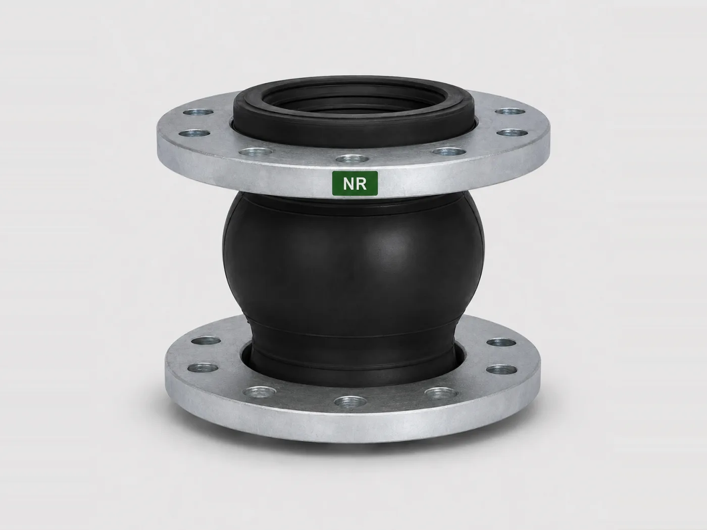 NR rubber expansion joint with colour-coded tag